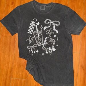 Comfort Colors Black Graphic Tee